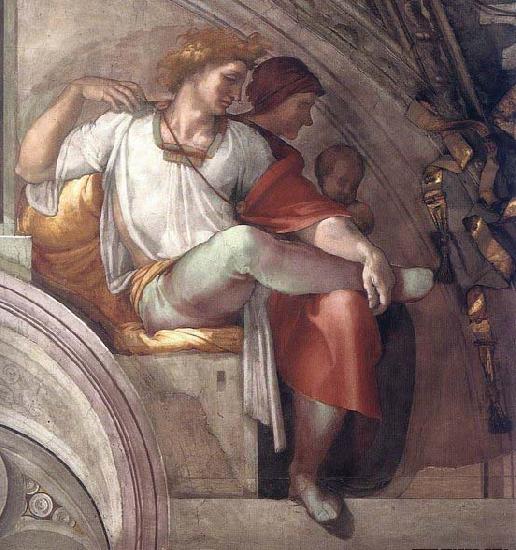 Michelangelo Buonarroti Eleazar oil painting image